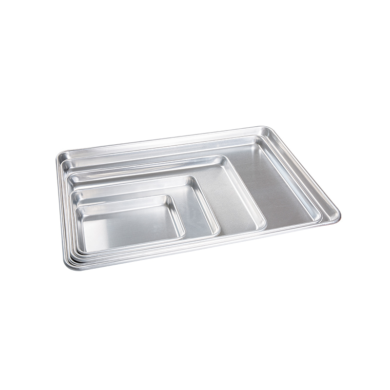 Kereskedelmi Bakeware alumínium zsemle serpenyő/lap serpenyő, 26 hüvelykes L X18 hüvelykes W x1 hüvelyk H-h (teljes méret)